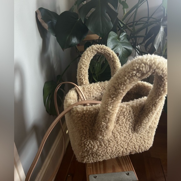 Dagne Dover Petite Shearling Tote - Picture 4 of 9